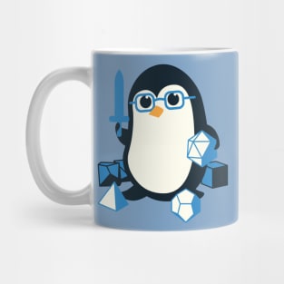 Cute Nerdy Penguin Baby Mug